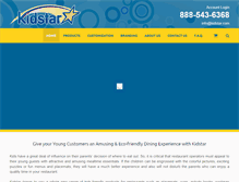 Tablet Screenshot of kidstar.com